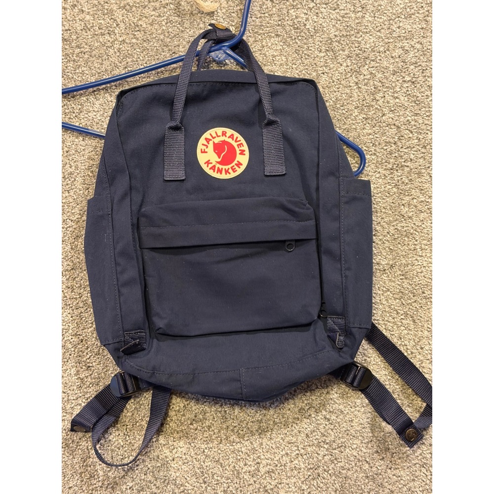Fjallraven Backpack Unisex Mini Navy Kanken Classic Vinylon F Durable Bag